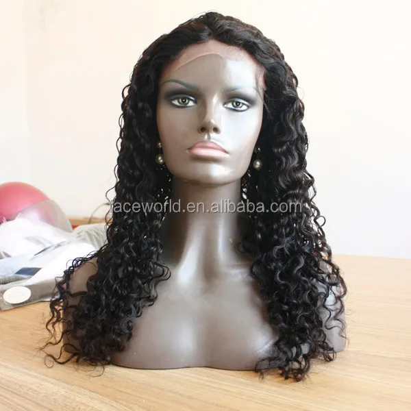 

Customized Mono human hair full monofilament wig factory in Qingdao high quaity full lace wig, N/a