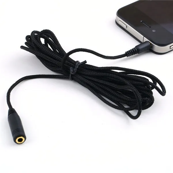 

3M 10ft 3.5mm Earphone Extension Cable Female to Male F/M Headphone Stereo Audio Extension Cable Cord Adapter for Phone PC MP3