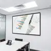 Cheapest simple projection screen warp knitted fabric simple big projection screen