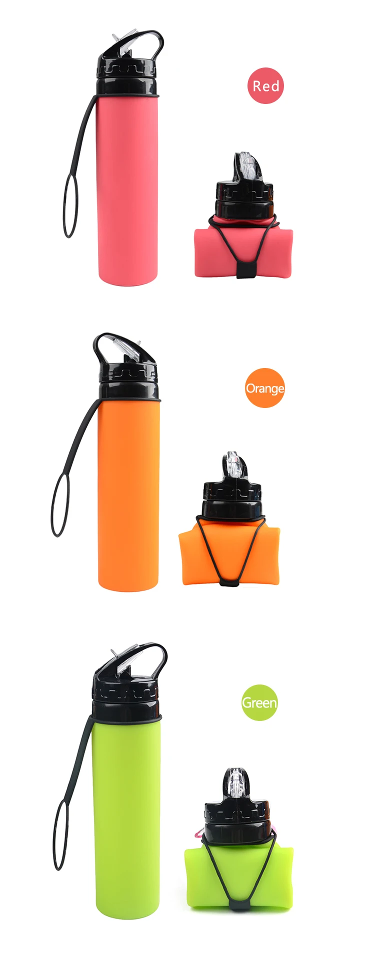 Silicone Material Foldable Bottle 25