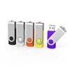 Promotional wholesale custom logo memory stick swivel bellek disk usb flash drive
