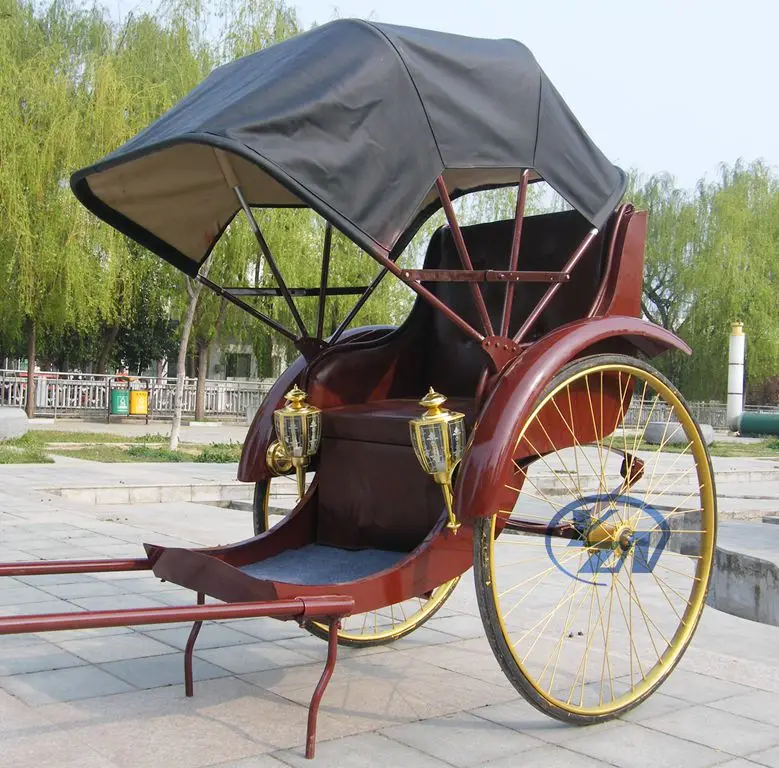 Old Shanghai Cheap Hand Pull Rickshaw for Exhibition Movie or Film Shows