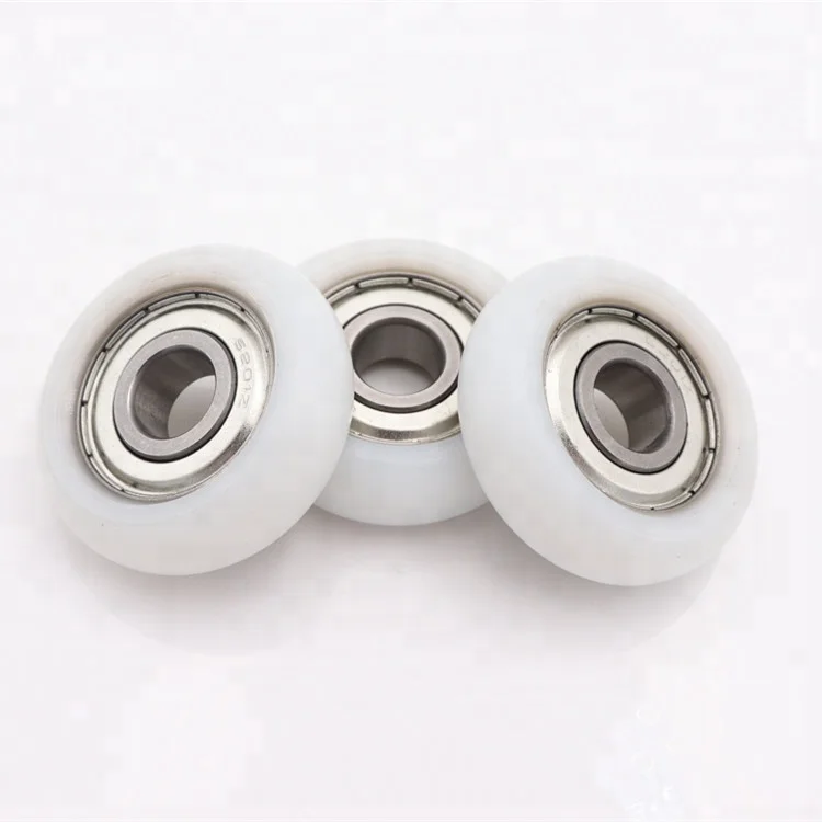 6201zz Round Nylon Ball Bearing Roller Wheels For Furniture Buy