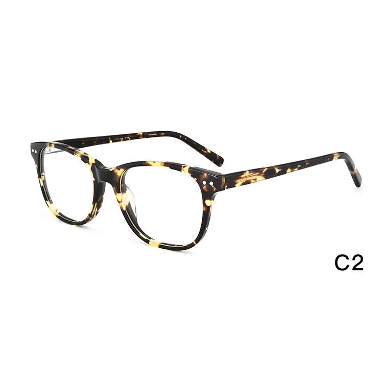 

Spectacle Eyeglasses Stylish Color Computer Acetate Eyewear fashion Optical Frames For Male