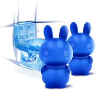 

rabbit style with liquid for toilet cleaning