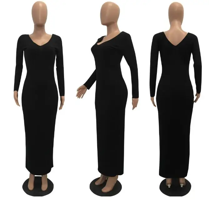 Wholesale Ladies Party Wear Dinner Party Gown Long Slim Dress - Buy ...