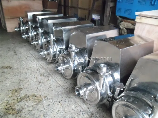 
hot sale sanitary food grade ABB motor centrifugal pump(CE,ISO9001:2000 certificate) 