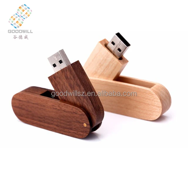 

New Product Usb 2.0 Full Memory Stick Wooden Model Pen Drive with Bamboo Box, Multiple colors optional