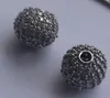 diamond pave Beads 10mm