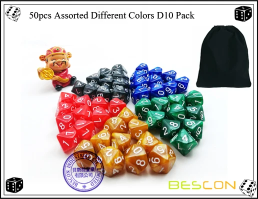 50pcs Assorted Different Colors D10 Pack.jpg