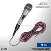 Enping high quality wired dynamic microphone phone M-80,professaiona wire microphone