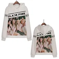 

Hot Sale For Adult Girls K POP BLACKPINK 3D Print Casual Hooded Hoodie