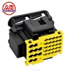 936429-2 42 lines reinforced PBT black composite insulated car plug protective sheath compositive connector jack