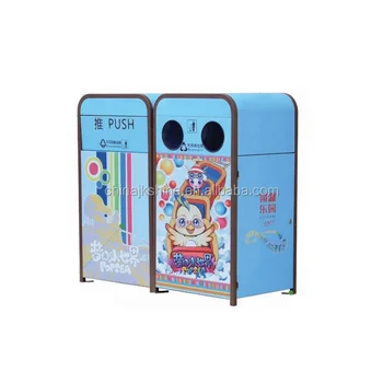 30 Gallon Decorative Outdoor Garbage Bin Manufacturer Outdoor