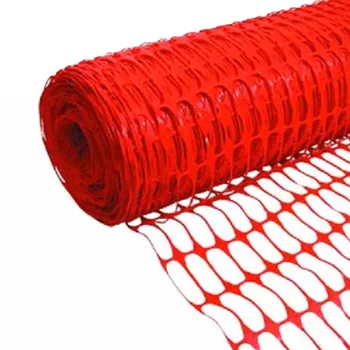 red plastic mesh fencing