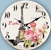 The Eiffel Tower wall clock