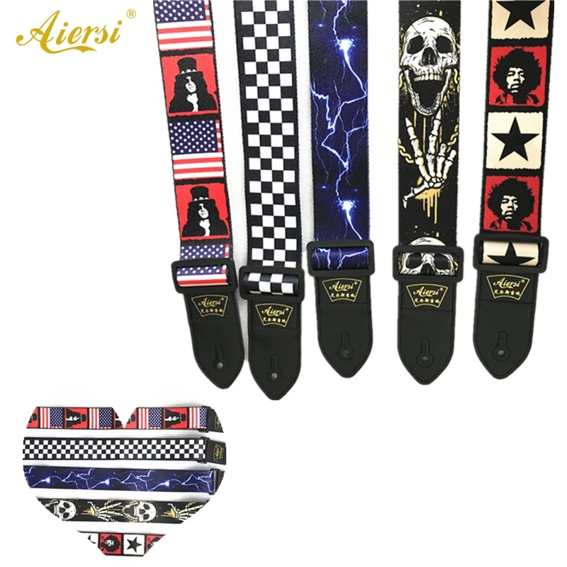 

Padding Colorful Electric Guitar Strap