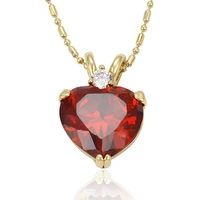 

32507 xuping heart fashion wholesale cz 14k pendant price gold, love custom jewellery