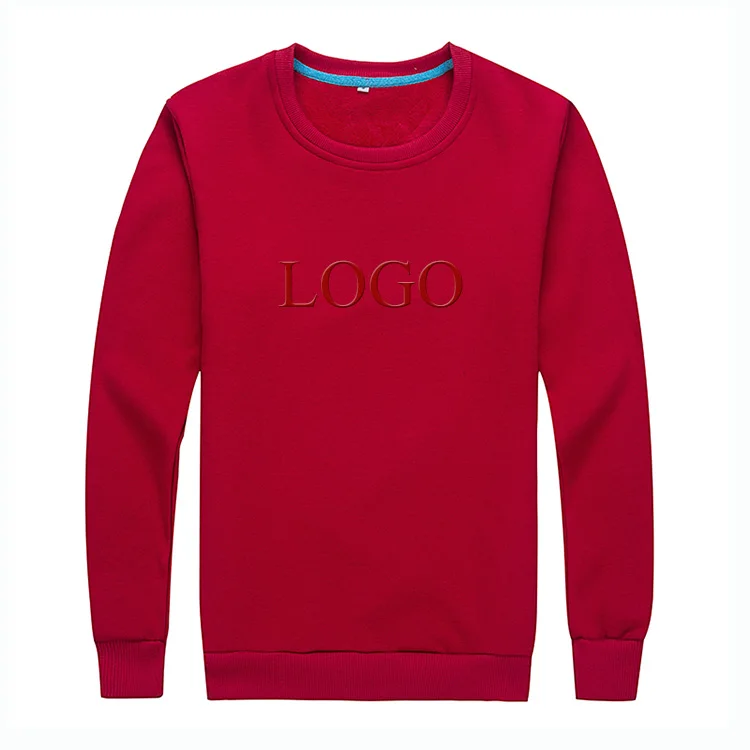 custom embossed sweatshirt