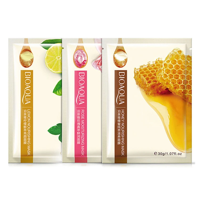 

BIOAQUA brand Rose whitening hydrating mask