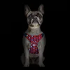 2018 LED Light Dog Adjustable Safety Dog Leash Pet Collars Harness