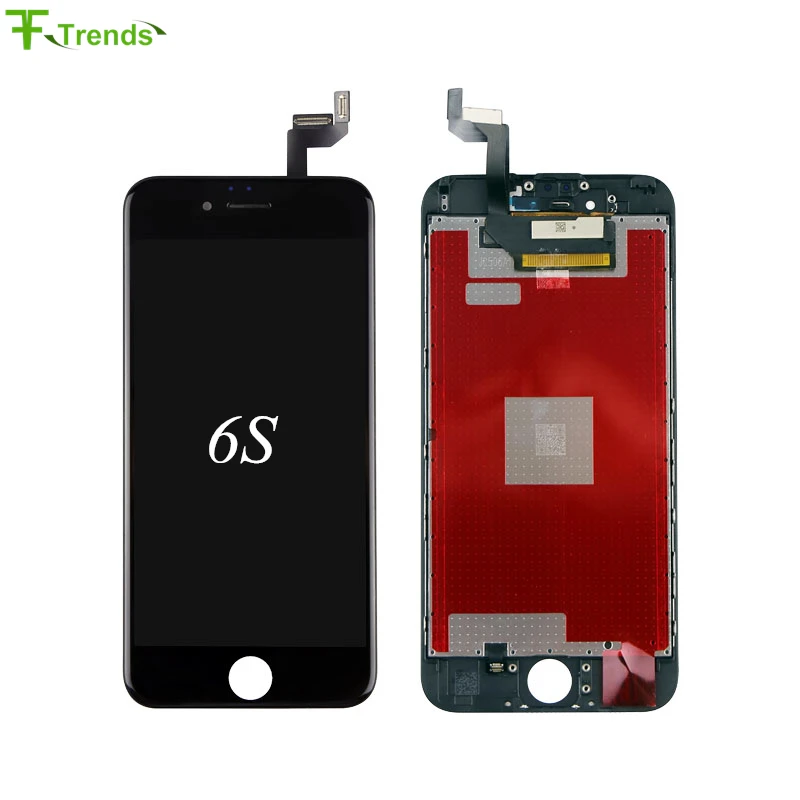 

Cell Phone Repair Parts for iPhone 6s lcd, Black with white
