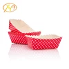 China Disposable bake paper trays/bakery packaging baking trays/biodegradable packaging cartons tray