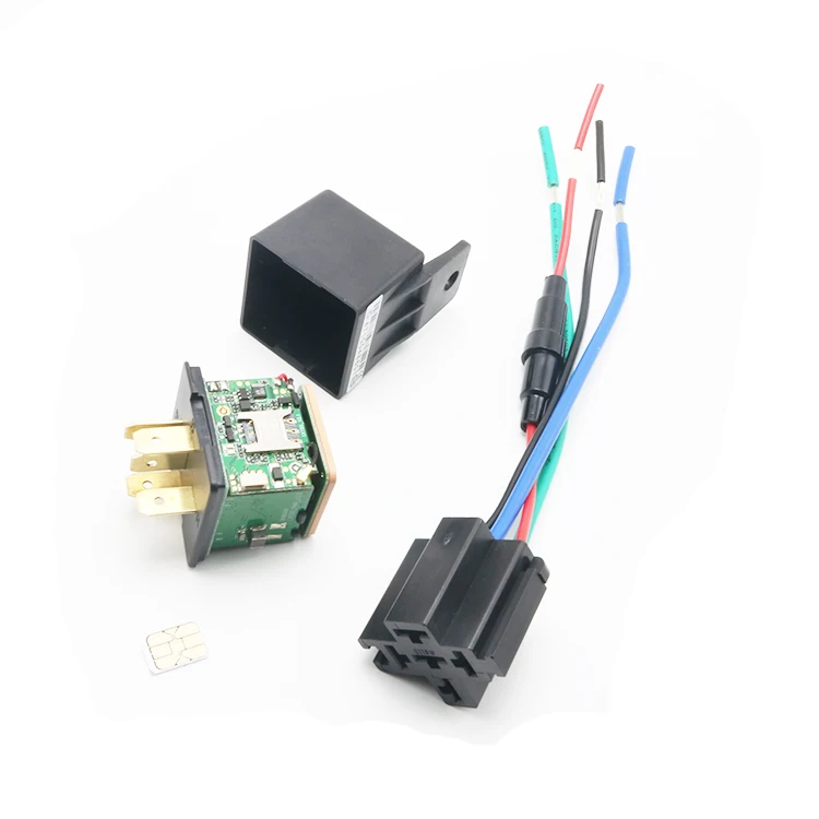Relay GPS Tracker LK720 Hidden Design Car GPS Locator Cut Off Fuel GSM GPS Car Tracker Google Map Realtime Track Free platform