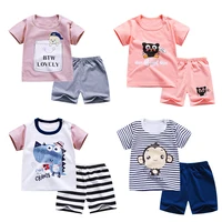 

Summer baby boys clothing set toddler children sport suit set 2Pcs beach suit kids boys summer set