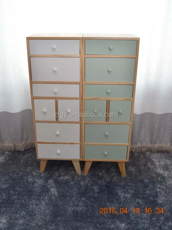 Solid Wooden Tall Thin Storage With Drawers Buy Wooden