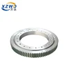 Log wood grapple external geared single row ball slewing ring ladle turret ring gear