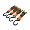 Heavy duty locking lorry cargo camo hdx 4 ratchet tie down straps for car / Enclosed trailer and truck tie downs