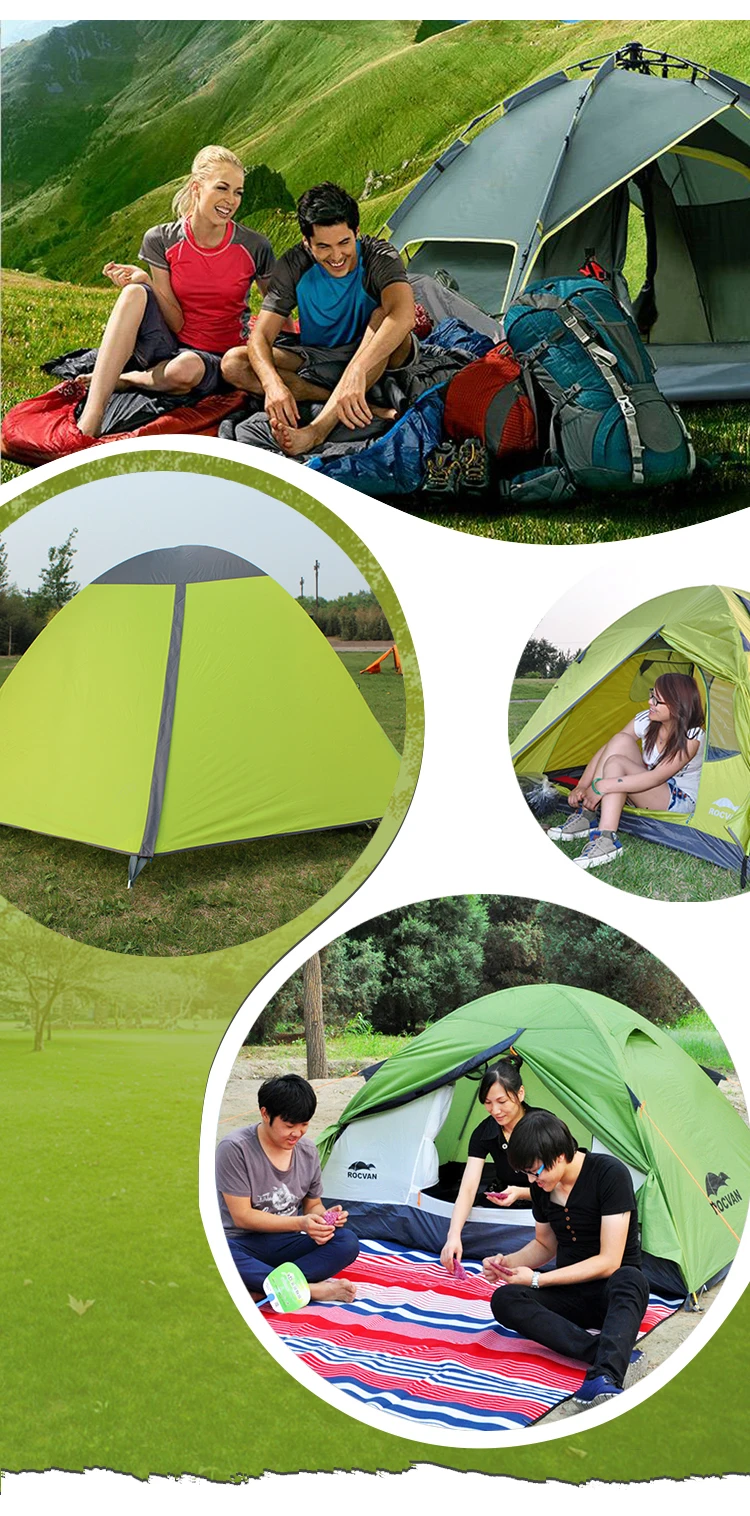 Waterproof Cheap Outdoor 4 Person Camping Family Tent Buy 4 Person