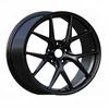 19x8.5 19x9.5 aluminum flow forming black alloy car wheel,5x100/120 wheel rims made in China