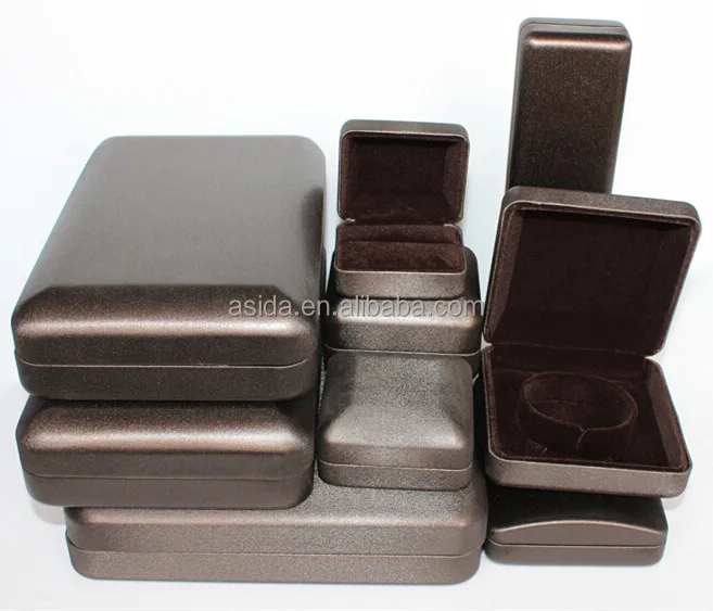 Advanced customization cheap jewelry boxes velvet & Metal jewelry box