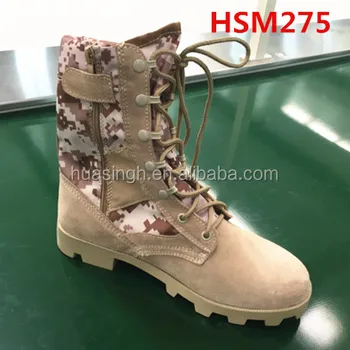 camouflage army boots