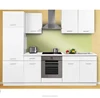 Kitchen Cabinets with Matt lacquer finished flat panel