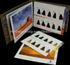 Printed Hair dye swatch book with Y-O binding