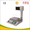 industrial barcode label printer electronic scale with pole