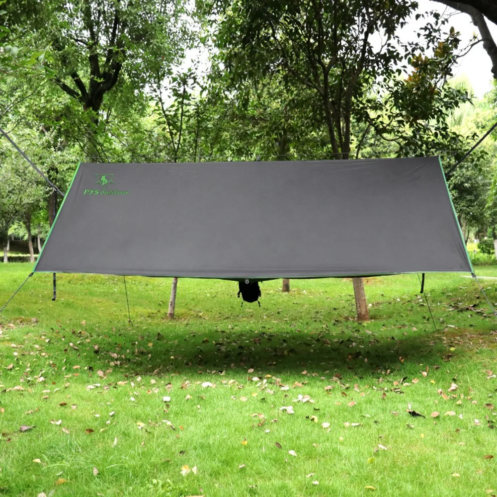 Hammock Rain Fly,Extra Large Hammock Tarp Fits Double Hammocks For