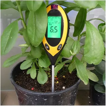 4 In 1 Soil Survey Instrument Measures Ph Sunlight Moisture - 4 in 1 soil survey instrument measures ph sunlight moisture temperature