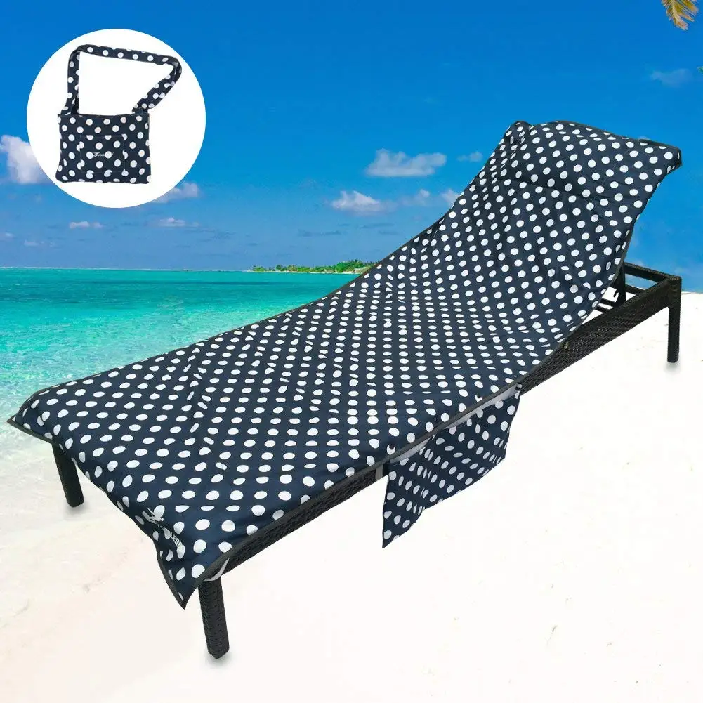 Soft Mesh Fabric Thickened Pool Lounge Chair Towel Beach