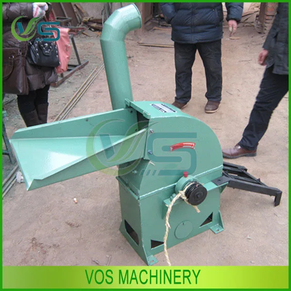 Small Home Used Wood Hammer Mill / Vos Brand Wiid Hammer Crusher Mill