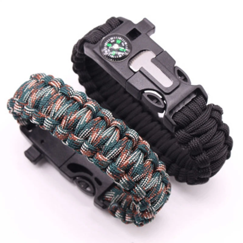 

Camping 550ParacordWholesale UniqueParacordBracelet, Black