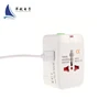 Worldwide Travel Adapter All in One Universal Adaptor Power Plug Socket with USB charger 3 pin earth global adaptor plug