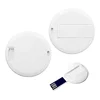 Customized Round Card USB Flash Drive 2GB 4gb 8gb 16gb 32gb Memory Stick