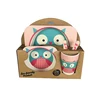Gifts returned collection, color box packed melamine table ware for bebe