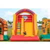 children inflatable circus world dry slide carnival garden inflatable slide for sale