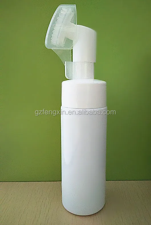 250ml Plastic Foam Bottle With Brush Applicator/plastic Bottles With