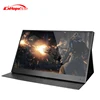 Touch Screen 15.6" type c usb Full HD Resolution battery portable lcd monitor with Stand